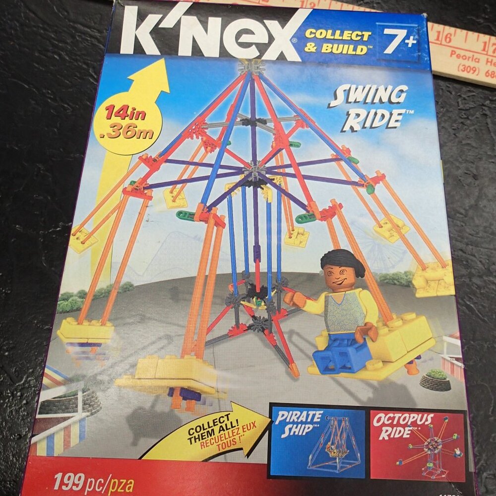 Knex Swing Ride Building Set NEW